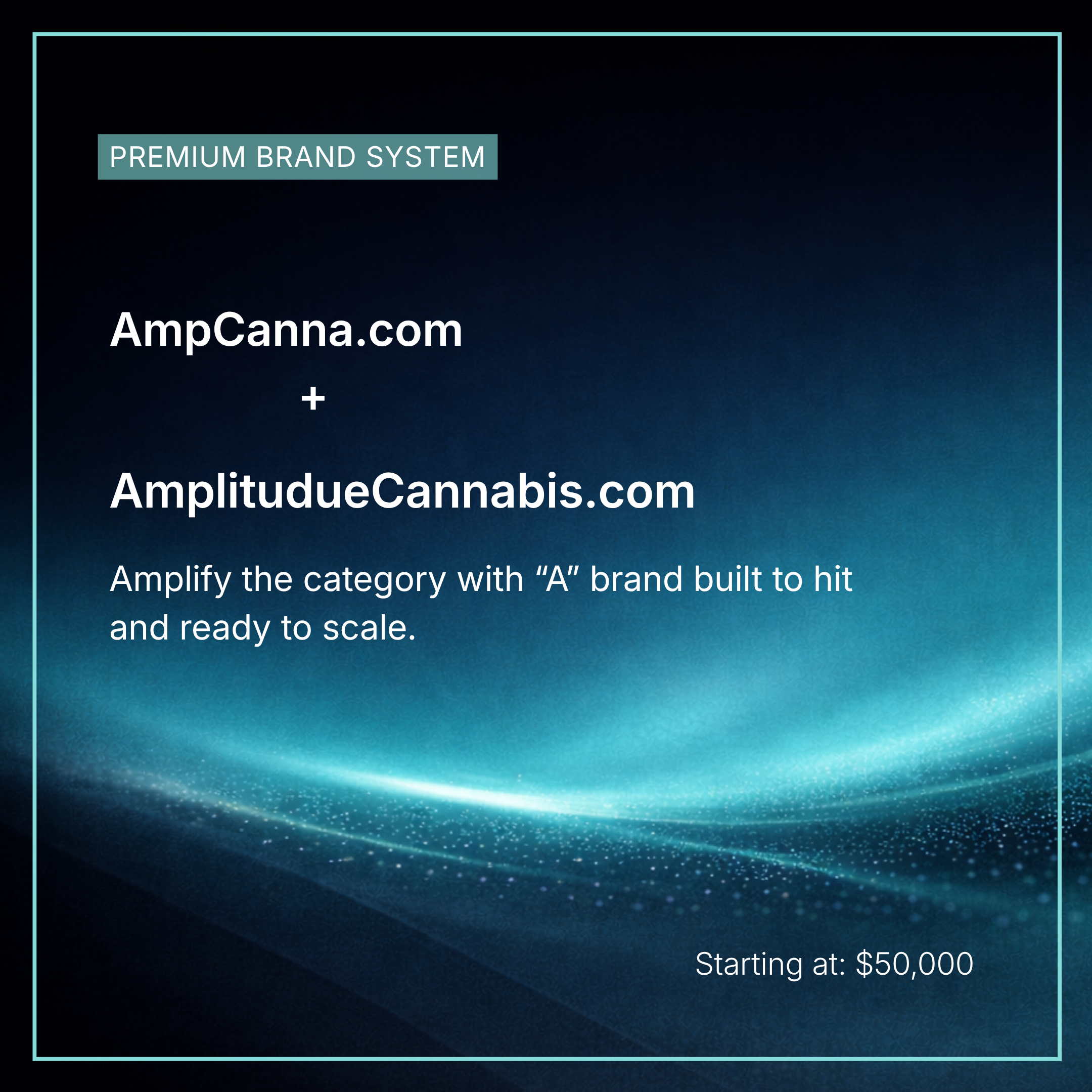 AmpCanna.com + AmplitudeCannabis.com